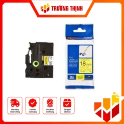 Nhãn in Brother có màng bảo vệ TZE-FX641