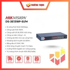 Hikvision DS-3E1318P-EI/M