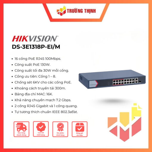 Hikvision DS-3E1318P-EI/M