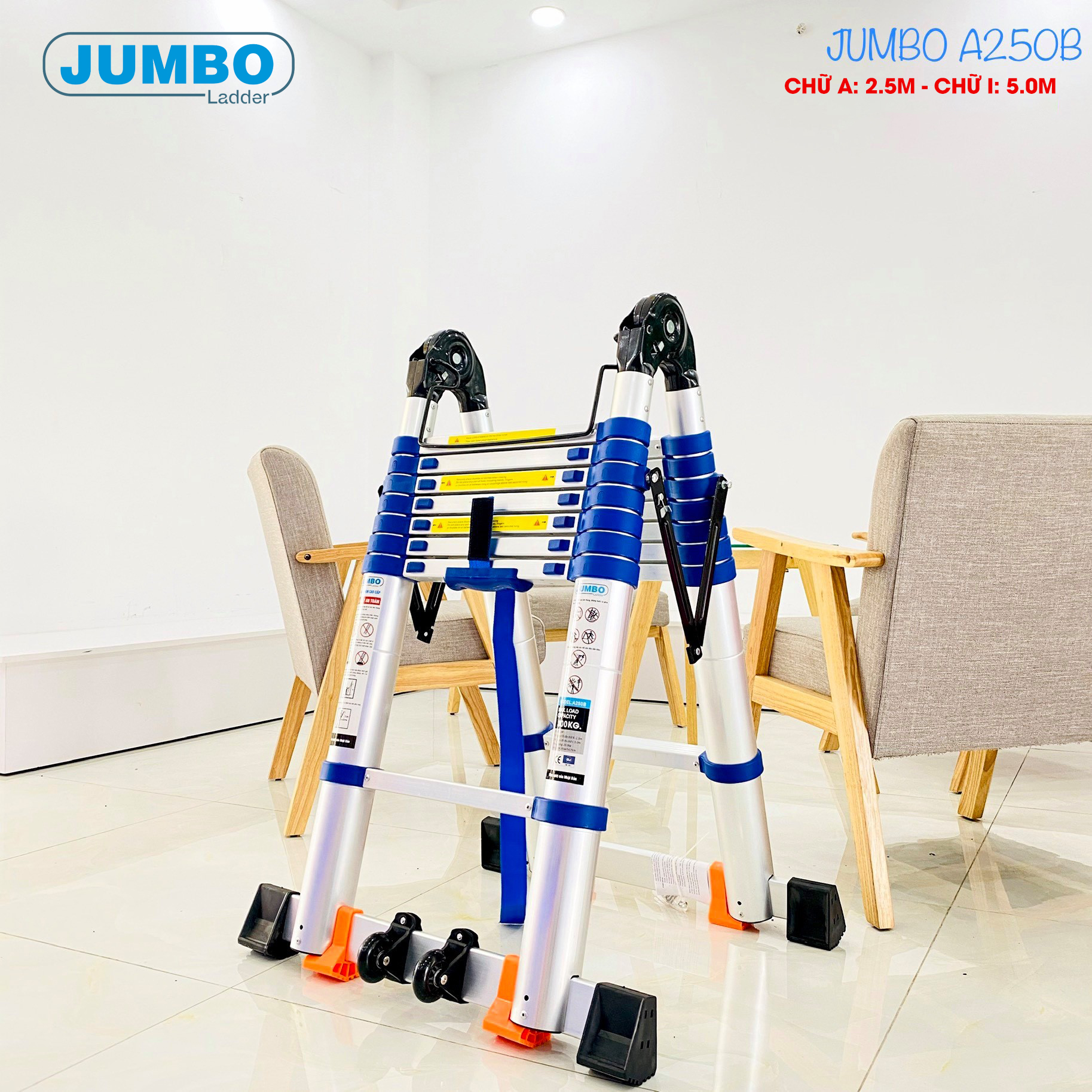 Thang rút gọn chữ A Jumbo A250B