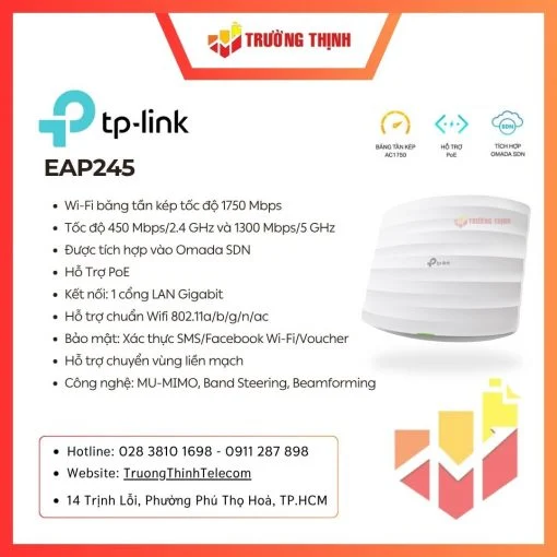 Bộ phát wifi TPlink EAP245