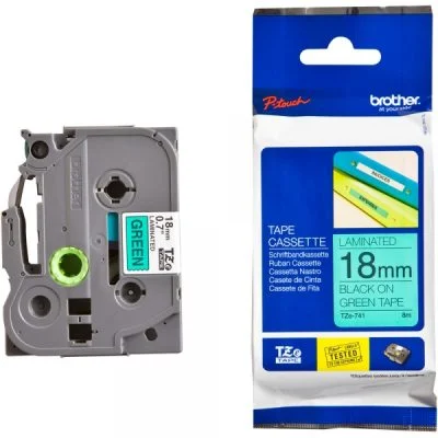 Nhãn in Brother có màng bảo vệ TZE-FX741