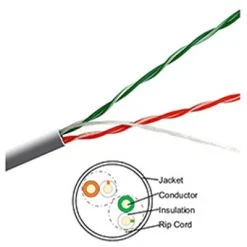 Cáp mạng Alantek Cat5e UTP 2-pair 301-10002E-05GY