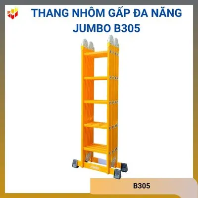 Thang nhôm gấp đa năng Jumbo B305