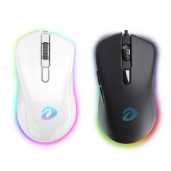 Chuột Gaming DareU EM908 RGB Black/White