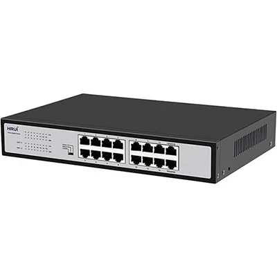 Switch POE Hrui 16 Port HR-SWG10160D