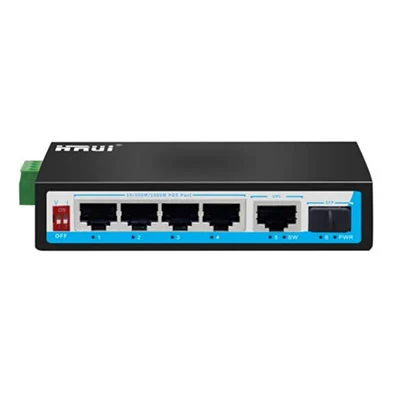Switch POE Hrui 4 Port HR500-AFG-411S