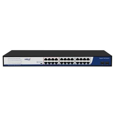 Switch POE Hrui 24 Port HR901-AFG-242S-400