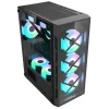 Vỏ Case MIK TN10 (3 FAN GALAXY RGB)