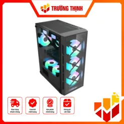 Vỏ Case MIK TN10 (3 FAN GALAXY RGB)