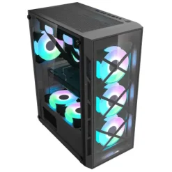 Vỏ Case MIK TN10 (3 FAN GALAXY RGB)