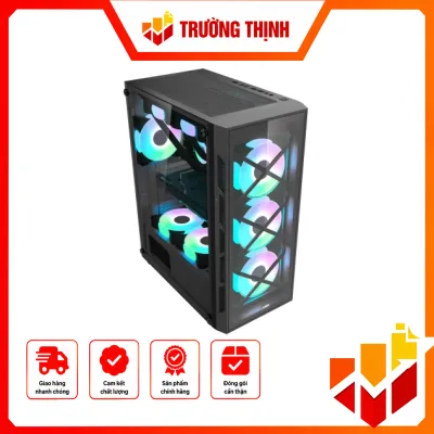 Vỏ Case MIK TN10 (3 FAN GALAXY RGB)