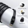 Cáp mạng đúc sẵn CAT6 dẹt dài 0.5M Ugreen 50172