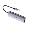 Bộ chuyển Ugreen 60718 Type C sang 4 cổng USB 3.0 + Lan RJ45