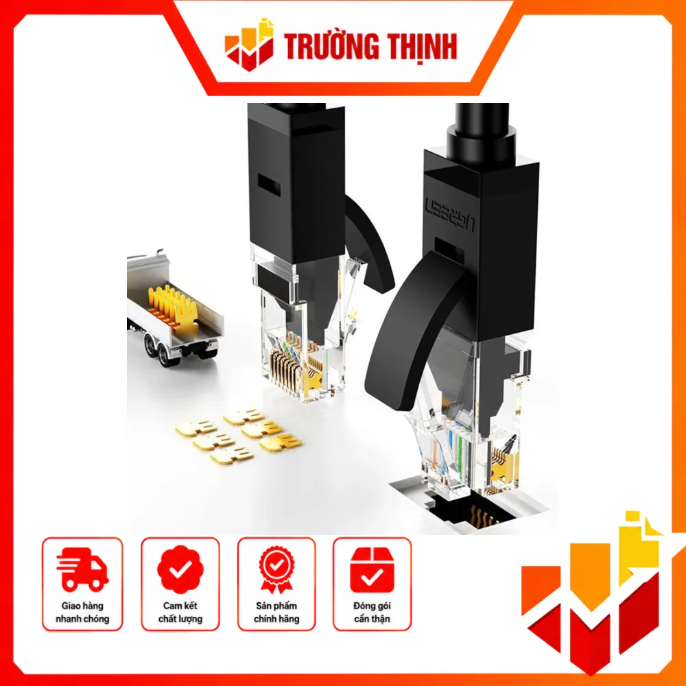 Cáp Mạng Đúc Sẵn Cat6 0,5M Ugreen 20158