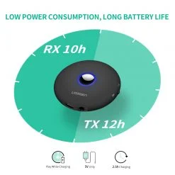 Bộ thu phát Bluetooth 4.2 Ugreen 40762
