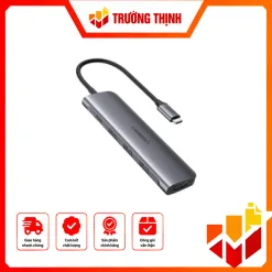 Bộ chuyển Ugreen 50209 USB-C sang HDMI + 3 cổng USB3.0