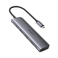 Bộ chuyển Ugreen 50209 USB-C sang HDMI + 3 cổng USB3.0