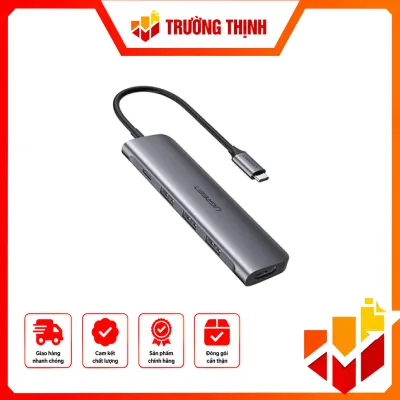 Bộ chuyển Ugreen 50209 USB-C sang HDMI + 3 cổng USB3.0
