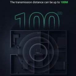 Bộ nhận và phát Bluetooth 5.0 aptX 100M hỗ trợ cổng 3.5mm, Optical Ugreen 20140