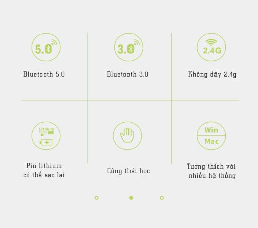 Chuột không dây Dual mode Newmen F1000