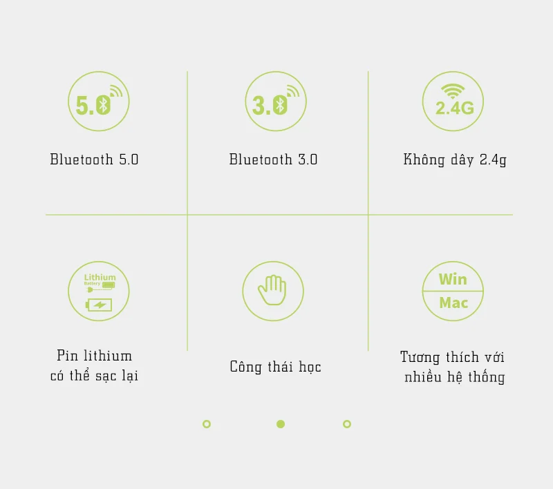 Chuột không dây Dual mode Newmen F1000