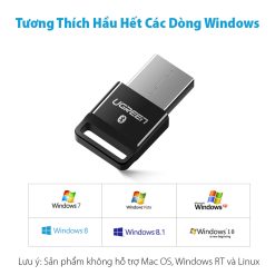 Thiết bị USB thu Bluetooth Ugreen 30524