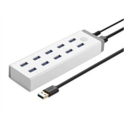 Bộ chia USB 3.0 10 cổng có nguồn 12V/5A Ugreen 20297