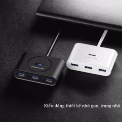 Bộ Chia 4 cổng USB 3.0 Ugreen 20290 dài 50cm