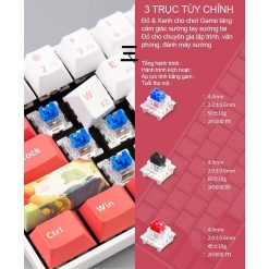 Bàn phím cơ Newmen GM610 Cherry