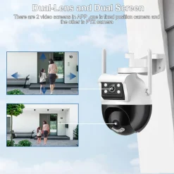 Camera Wifi Yoosee T2T-S8L (2in1 Ngoài trời)