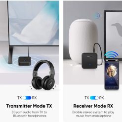 Bộ thu và phát Bluetooth 5.0 hỗ trợ APTX Ugreen 70158