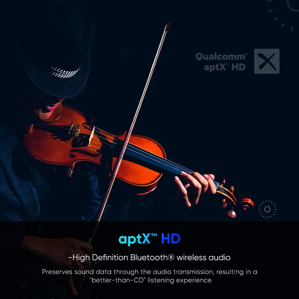 Bộ thu và phát Bluetooth 5.0 hỗ trợ APTX Ugreen 70158