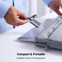 Đầu đọc thẻ SD/TF chuẩn USB 3.0 Type-A Ugreen 80887