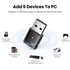 Thiết bị USB Bluetooth 5.0 Dongle Ugreen 80889