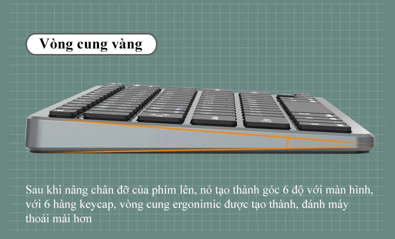 Bàn phím không dây NEWMEN BT713