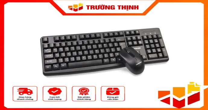 Bộ Phím Chuột Không Dây Newmen K106