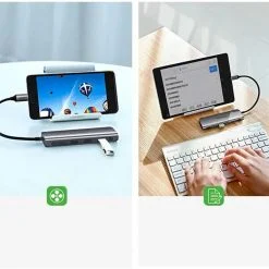 Bộ chuyển Ugreen 50209 USB-C sang HDMI + 3 cổng USB3.0