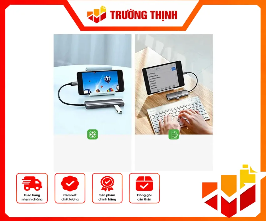 Đa dạng cổng kết nối, linh hoạt ghép nối thiết bị ngoại vi