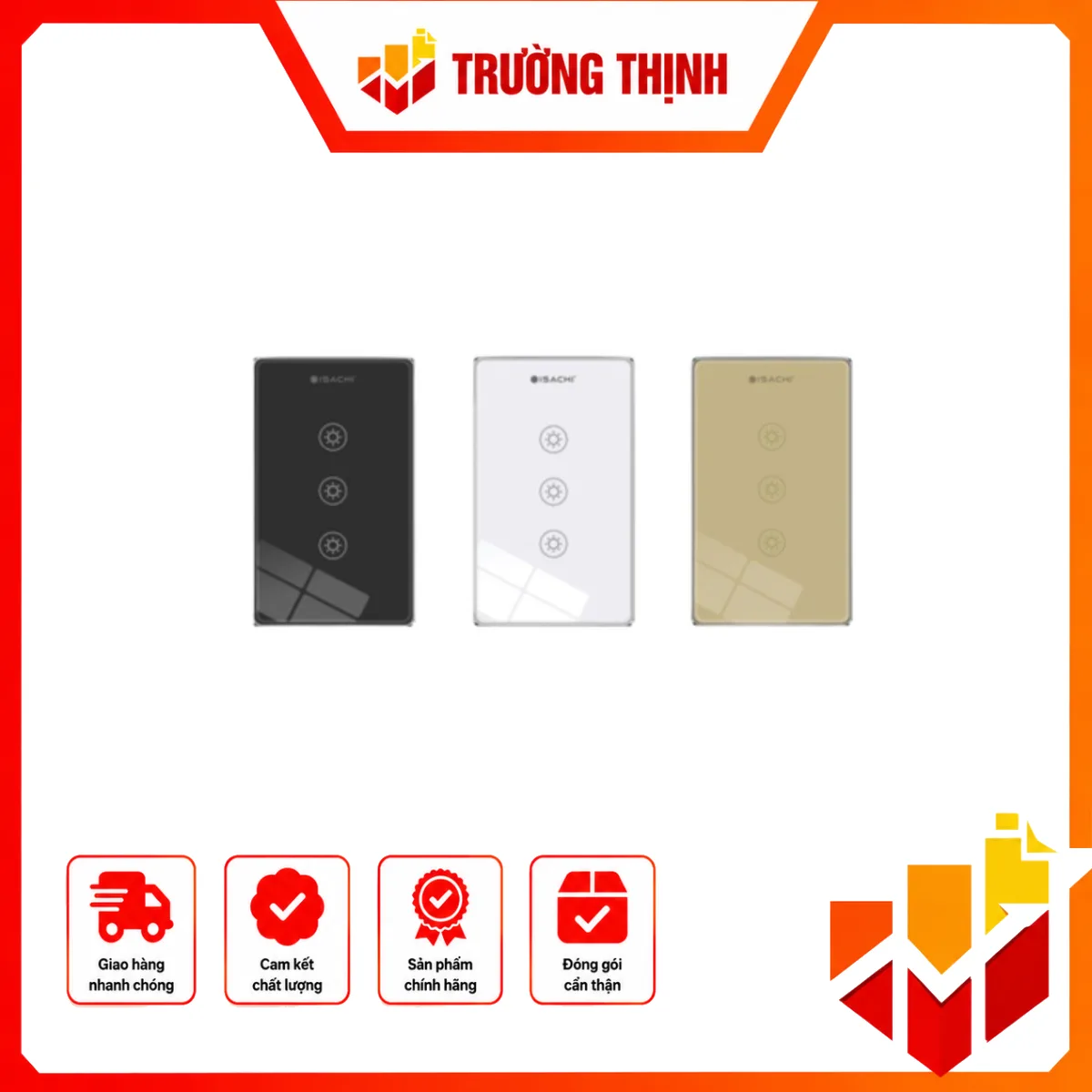 Công tắc cảm ứng ISACHI SC-Z3LS