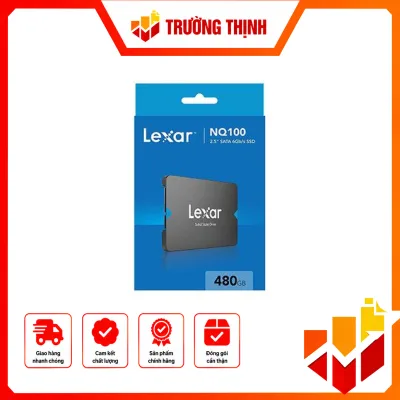 Ổ cứng SSD Lexar LNQ100X 480GB SATA3 2.5'' (LNQ100X480G-RNNNG)