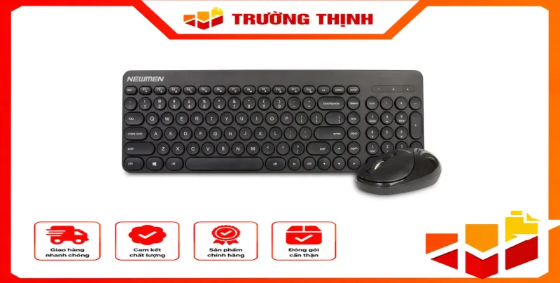 Bộ Phím Chuột Không Dây Newmen K929