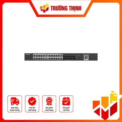 24-port Gigabit Managed PoE Switch RUIJIE RG-NBS3100-24GT4SFP-P
