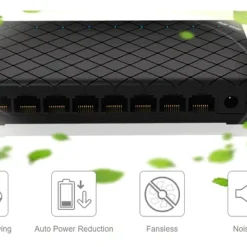 Thiết Bị Mạng Switch Ruijie RG-ES08