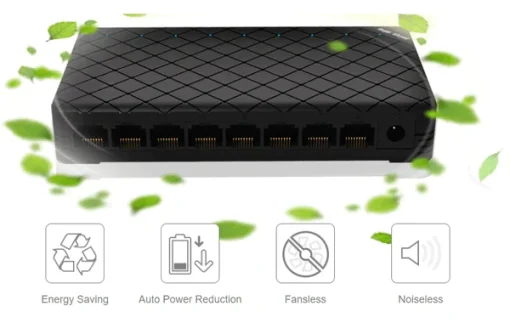 Thiết Bị Mạng Switch Ruijie RG-ES08