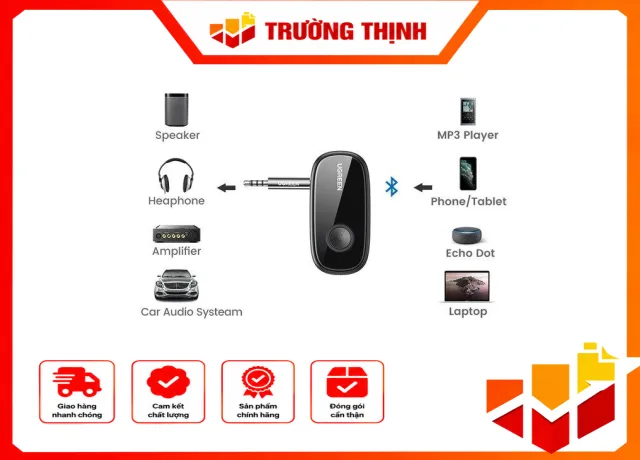 Bộ thu Bluetooth 5.0 hỗ trợ APTX Ugreen 70304