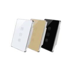 Công tắc rèm cảm ứng 3 nút Wifi ISACHI SC-Z3CS