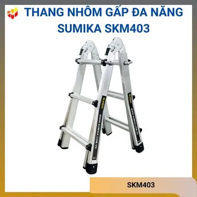 Thang nhôm gấp đa năng Sumika SKM403