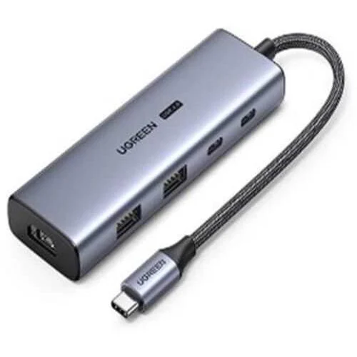 Bộ chuyển đổi Ugreen 90376 USB Type-C sang HDMI 2.1 8K@60Hz, Type-C, USB 3.0
