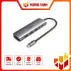 Bộ chuyển đổi Ugreen 15375 Type-C to HDMI + Lan + USB 3.0 + SD/TF + PD Type-C 100W + Type C data